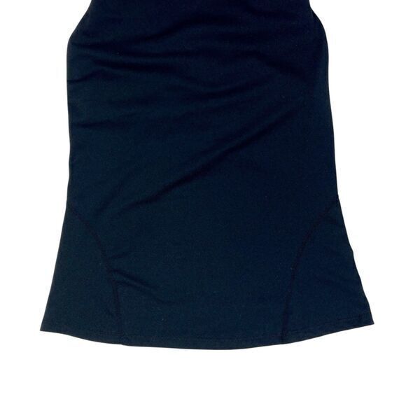 Fabletics Boost Built-In Bra Workout Tank Black Stretchy Gym Cross Fit Yoga Top - Picture 4 of 14